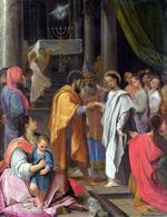 欧洲12-19世纪油画三_CARRACCI, Lodovico - The Marriage of the Virgin
